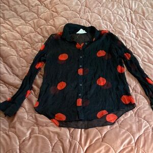Mara Hoffman Elegant Black Blouse